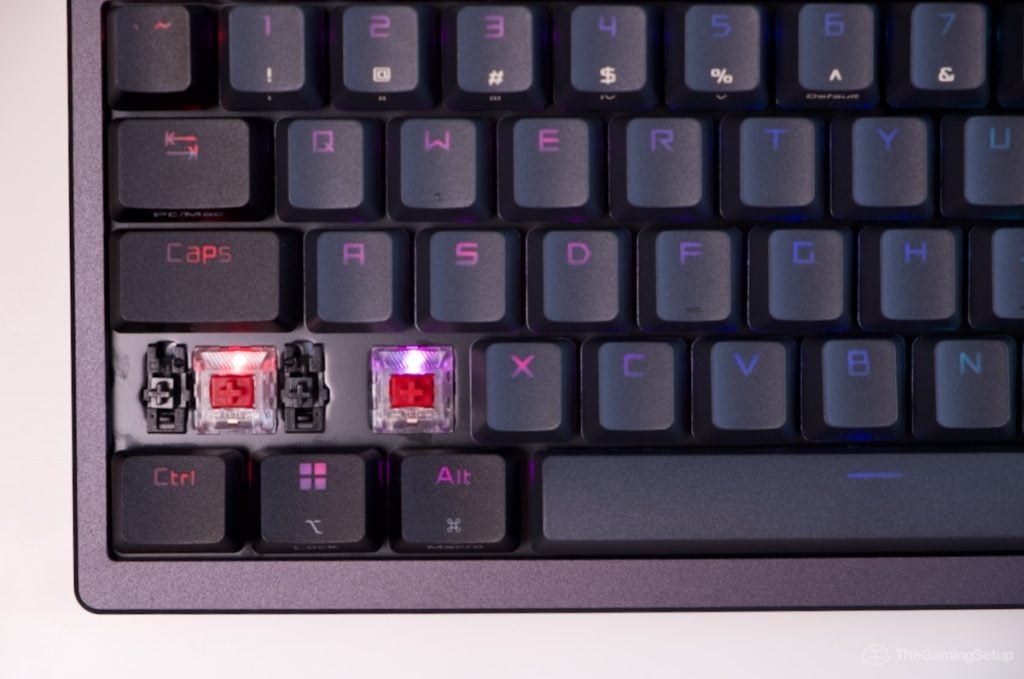Asus Rog Azoth - Switches
