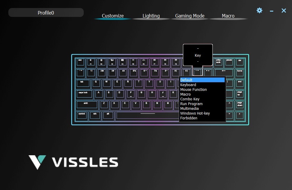 Vissles-V84-Customize