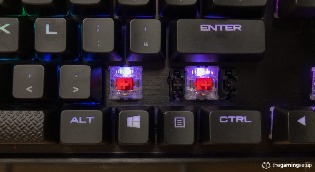 Corsair K70 Switches and Stabs
