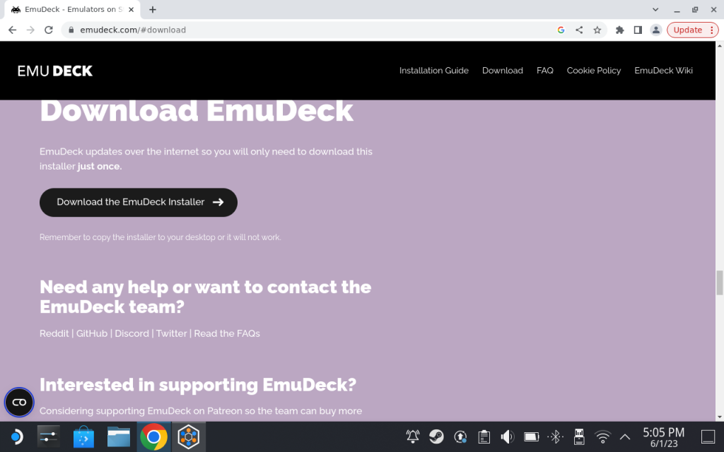 Download EmuDeck