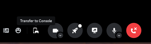 Transfer to Console on Discord