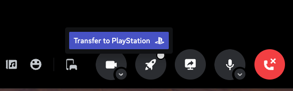 Transfer to Playstation on Discord