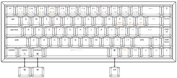 Keychron PC/Mac Setting