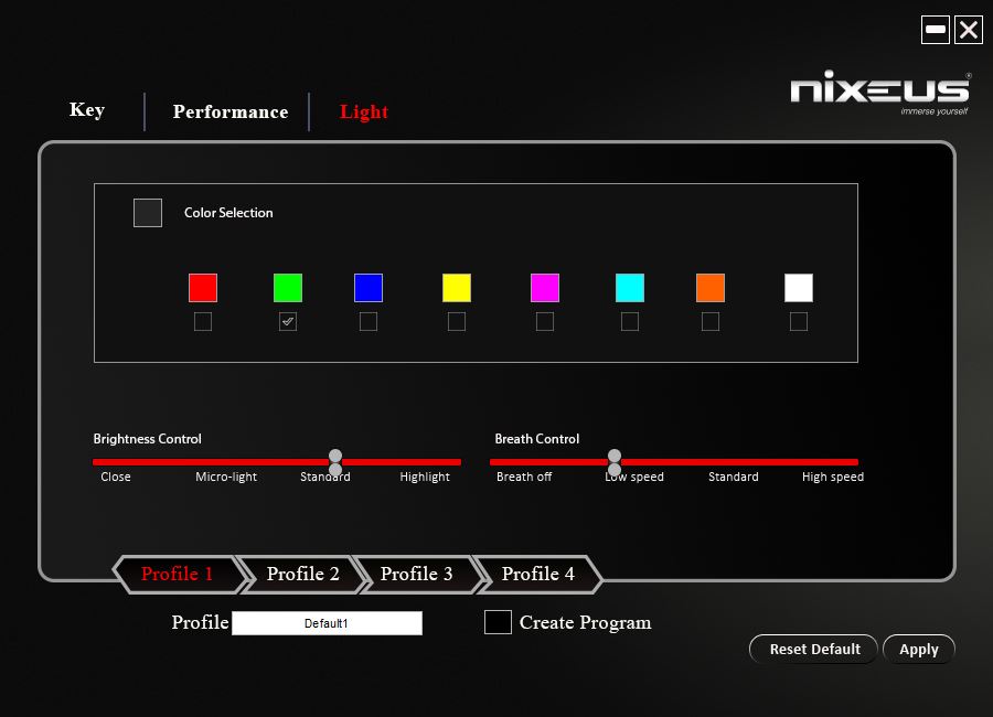 Nixeus Revel Software - Lighting