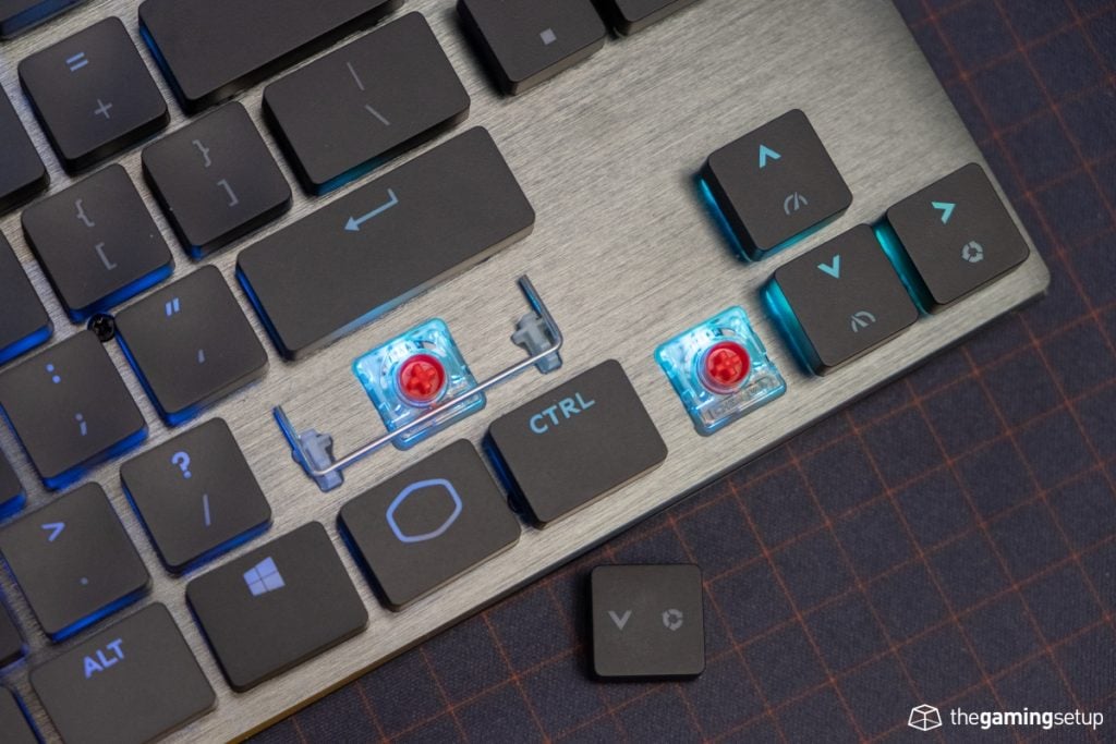 Coolermaster SK630 - Low Profile Red Switches