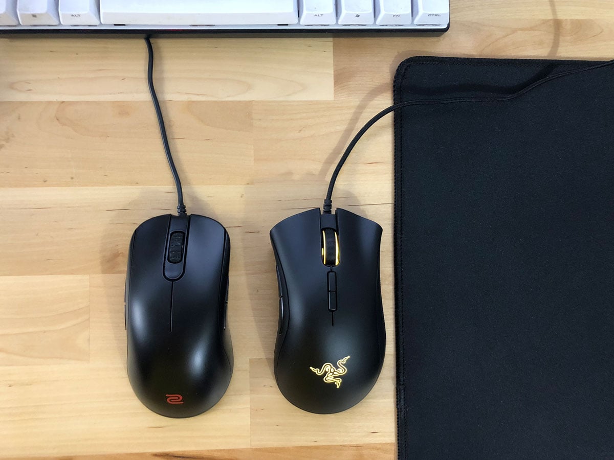 Ambidextrous mice vs ergonomic mice
