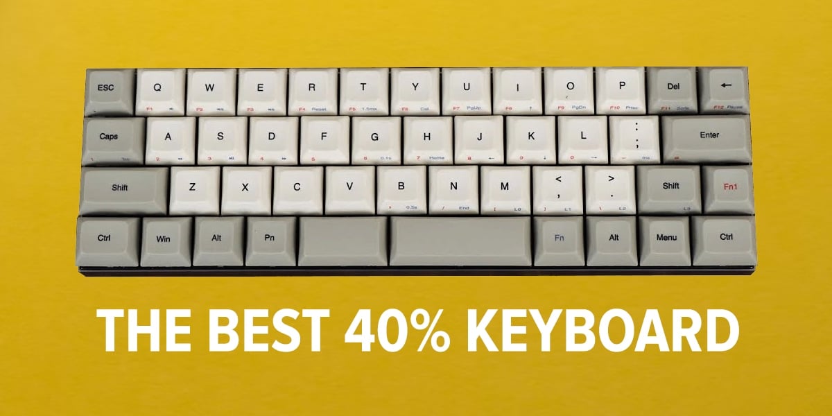 El mejor teclado 40%