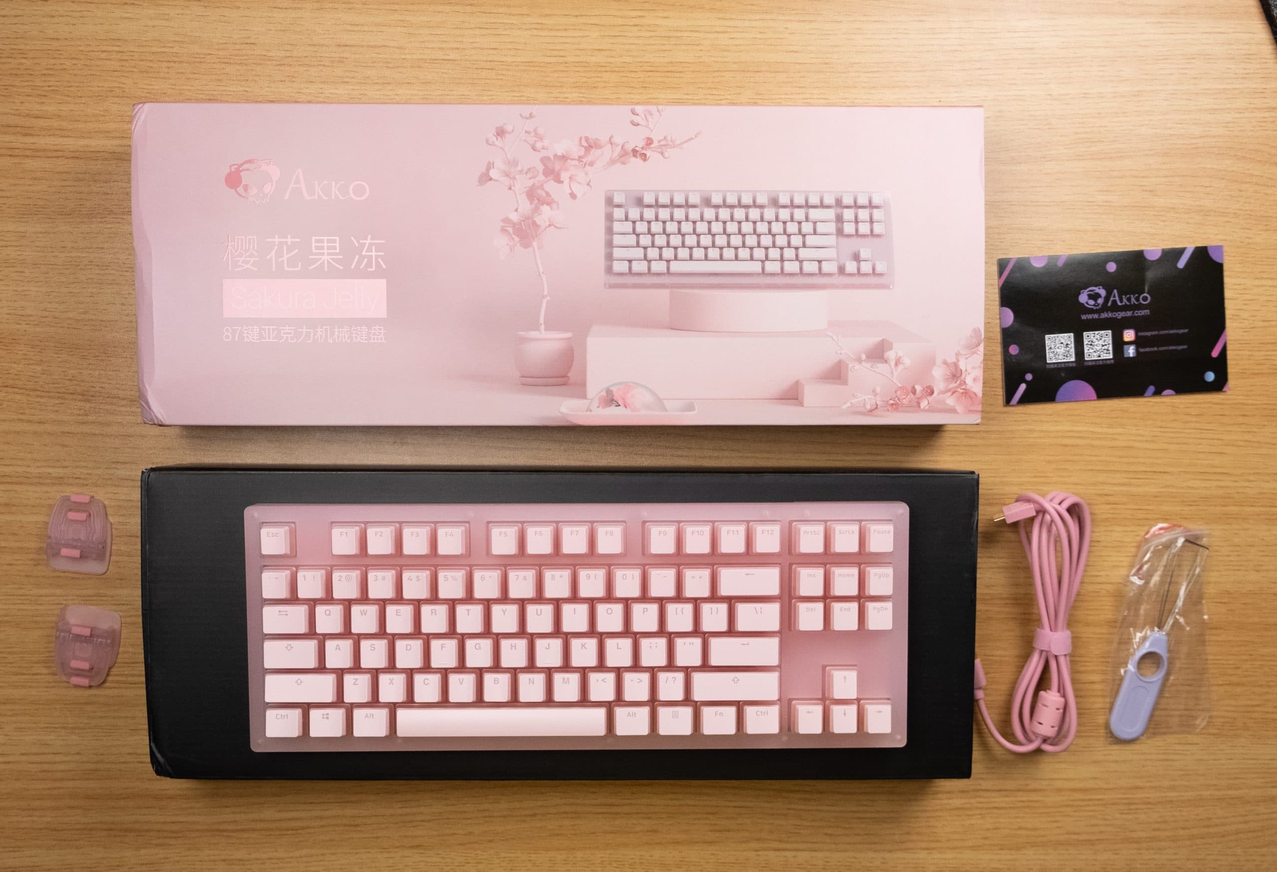 akko sakura keyboard