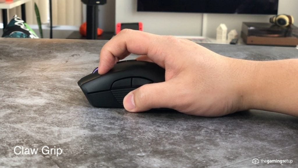 zowie mouse for claw grip