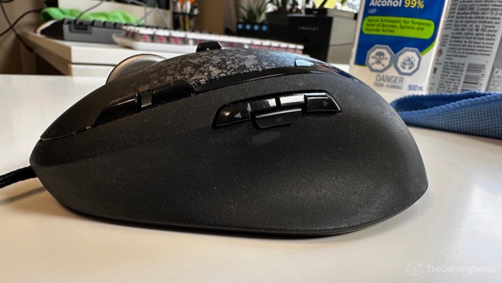 My cleaner old gaming mouse