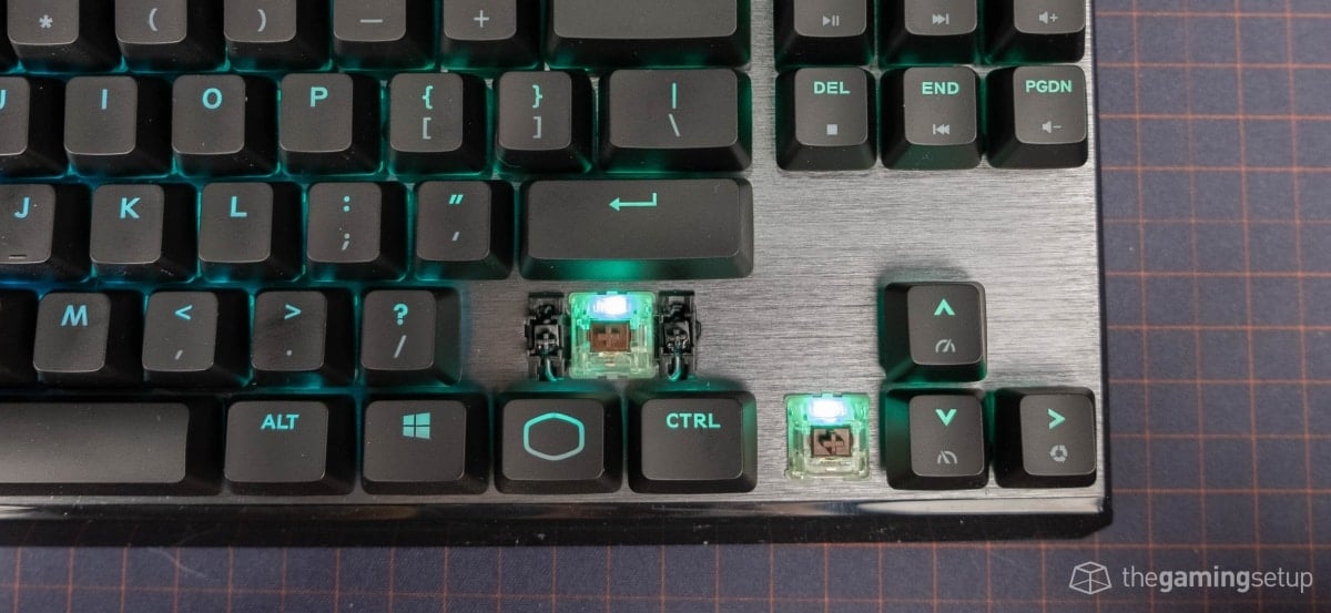Cooler Master CK730 Switches and Stabs