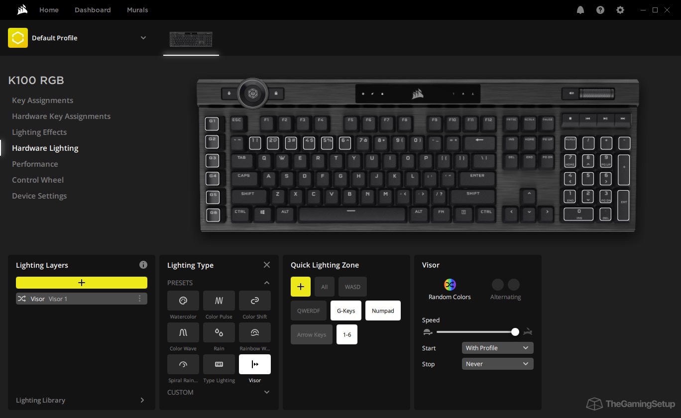 Corsair k100 keyboard review