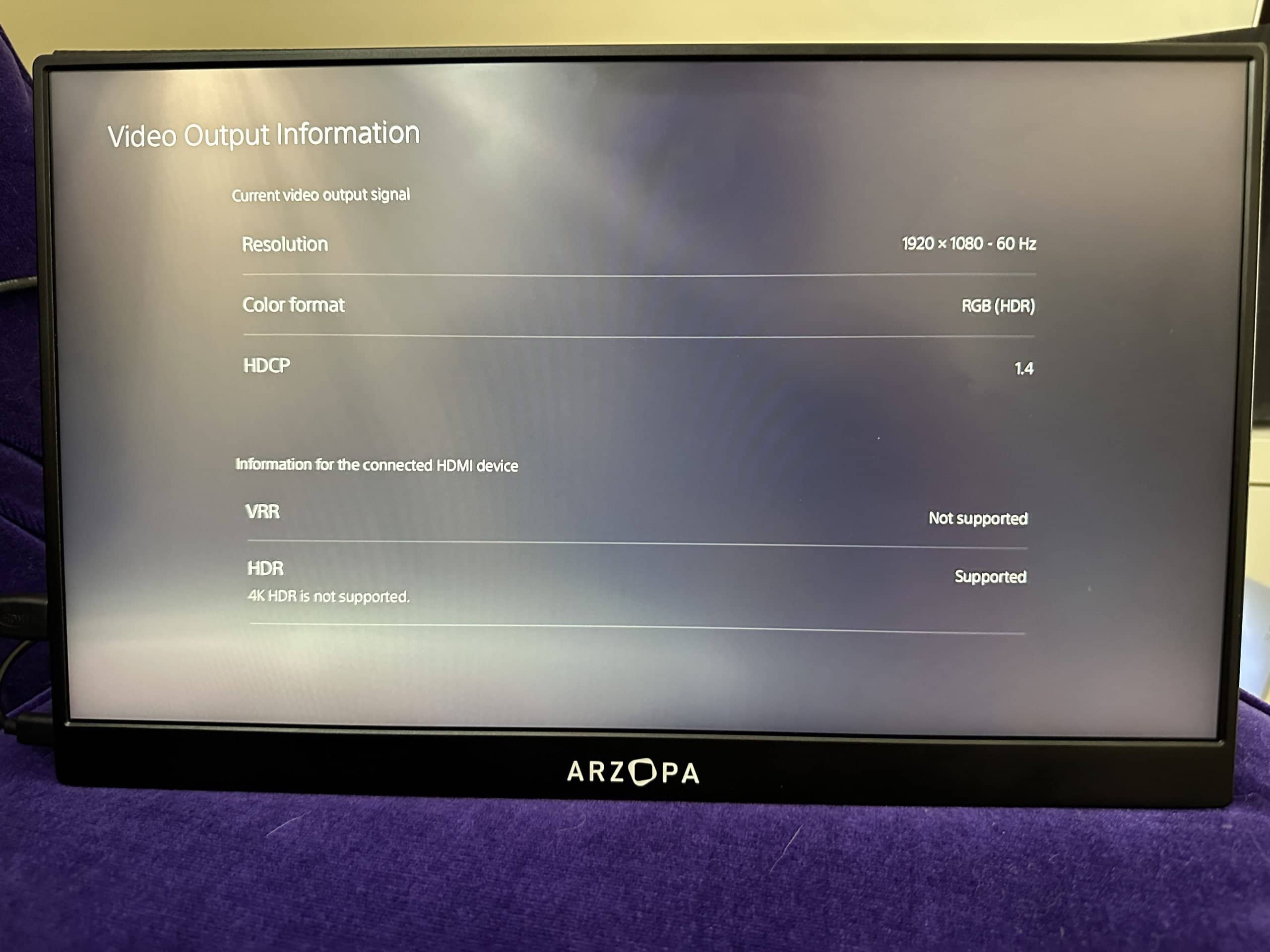 Can azorpa G1 run 144hz on HDMI? : r/ROGAlly