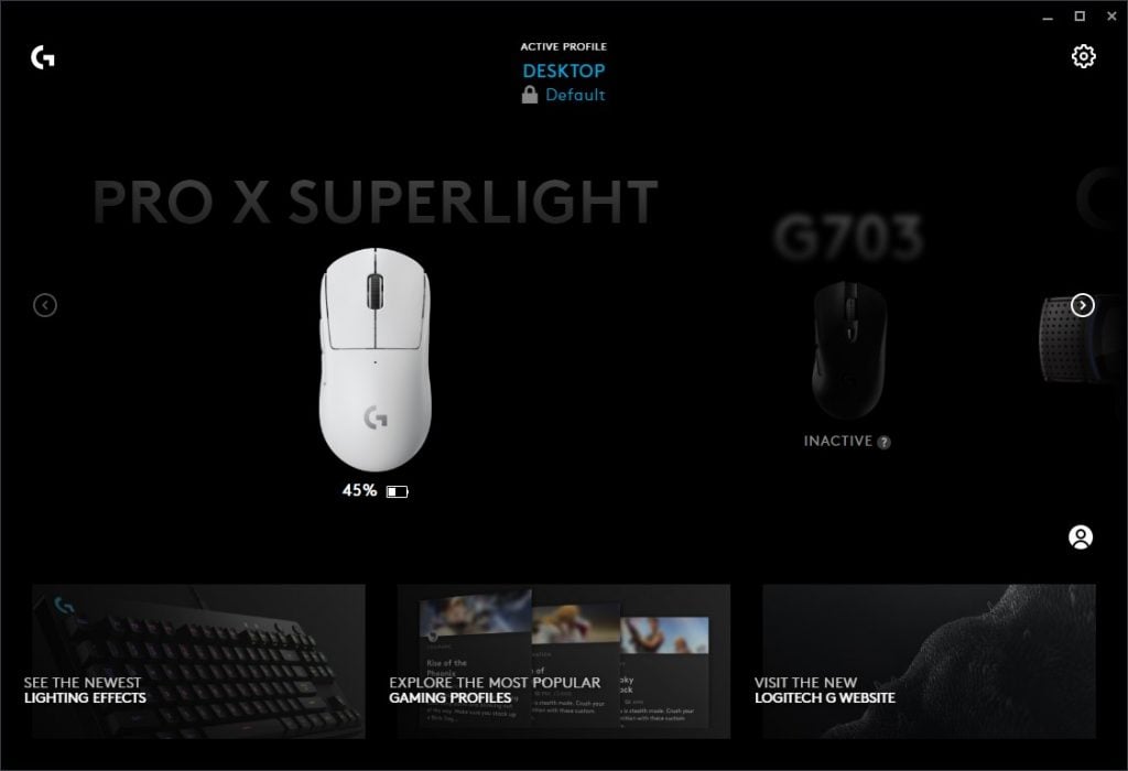 logitech g pro x superlight software