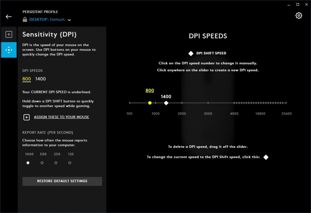 logitech pro wireless software