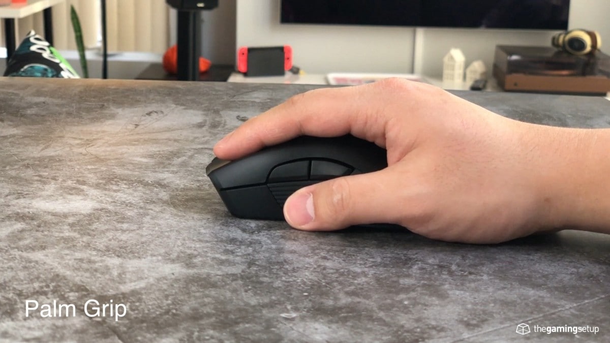 logitech palm grip mouse