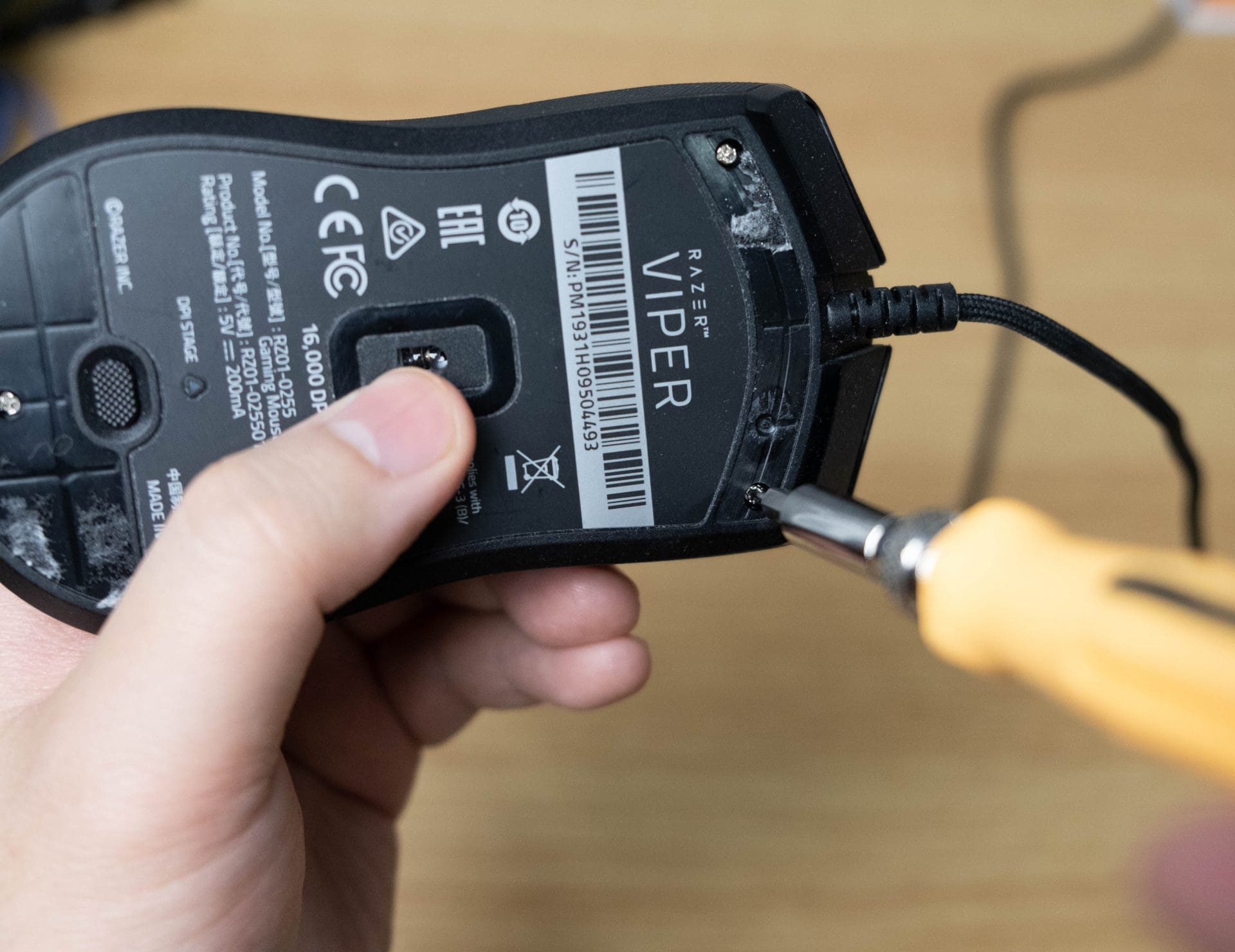 Paracord Mouse Guide