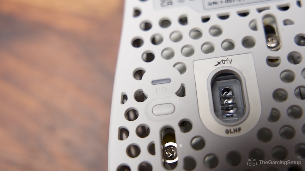 Xtrfy M4 Wireless - PR button