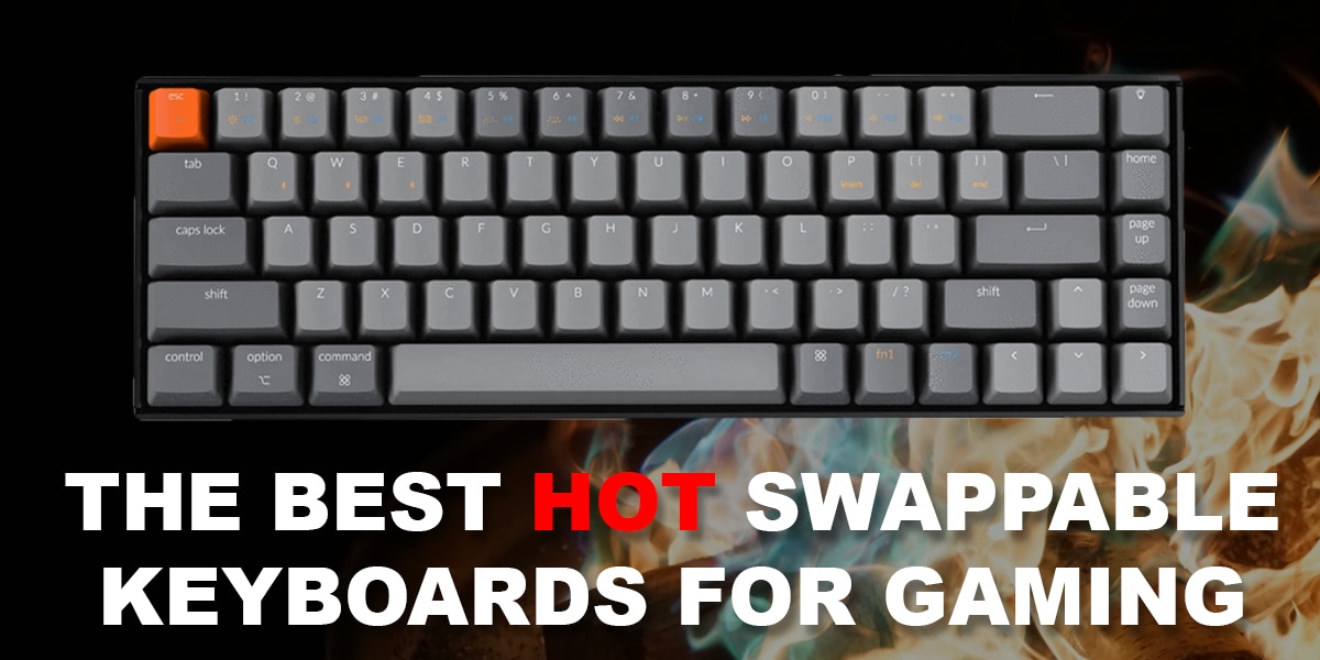 Hot swappable keyboard