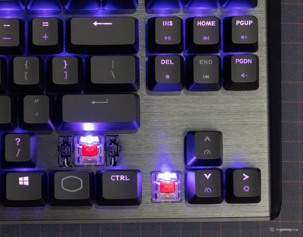 Cooler Master CK530 - Switches