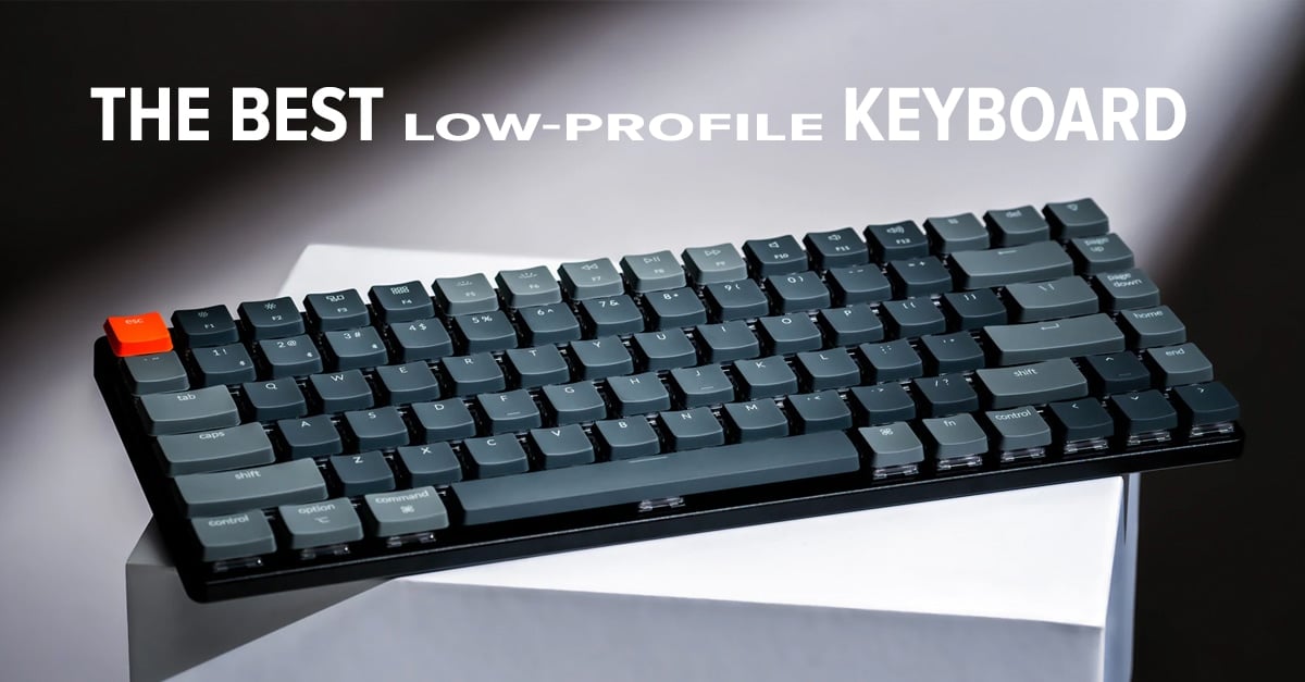 El mejor teclado de perfil bajo
