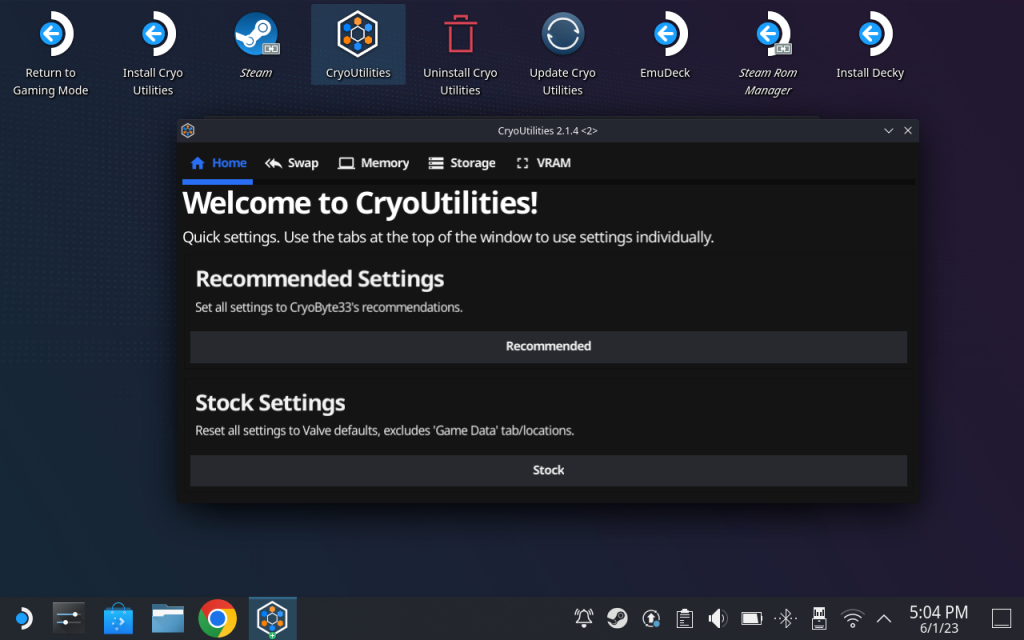 CryoUtilities install
