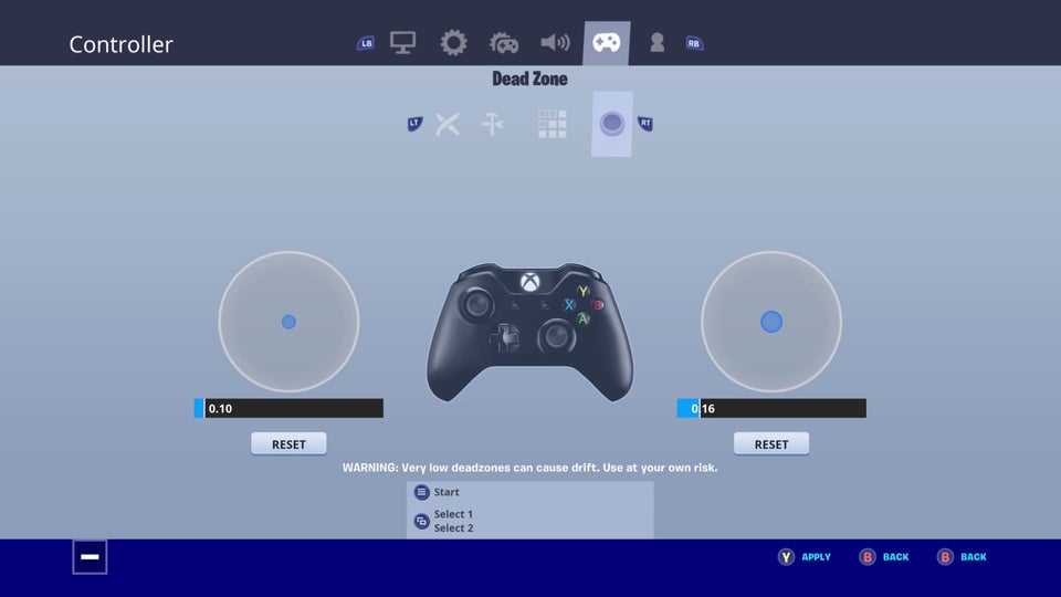 What Deadzone For Fortnite What Is Controller Deadzone Thegamingsetup