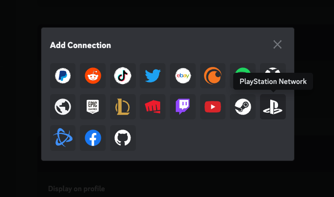 Discord connect to PSN