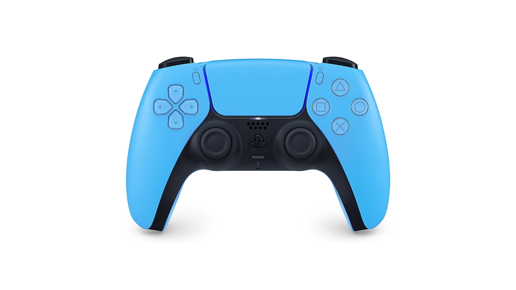 Starlight blue PS5 controller