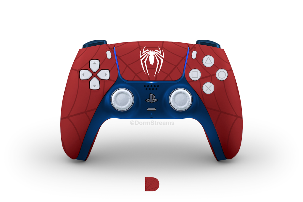 Spiderman PS5 controller