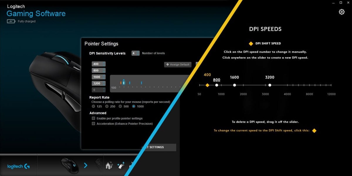 logitech g502x software