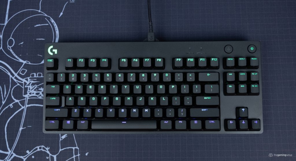 logitech pro keyboard layout