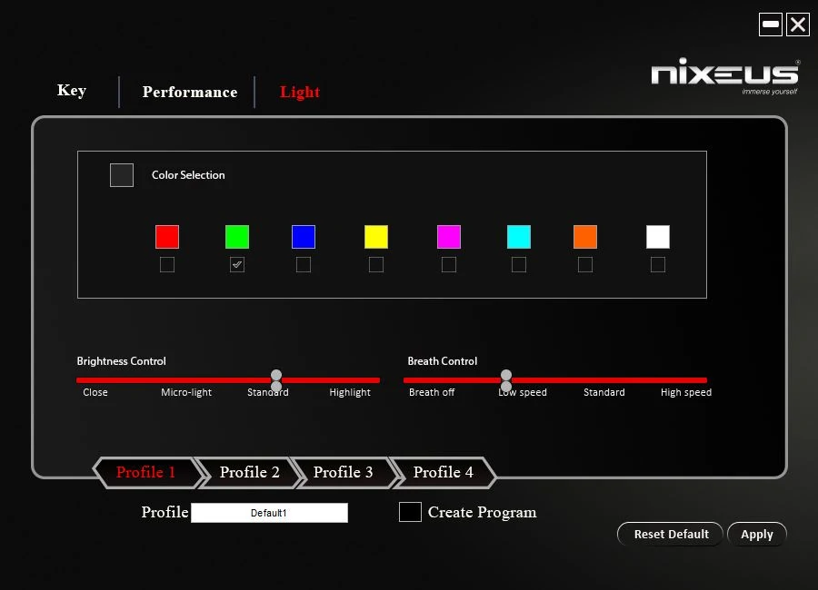 Nixeus Revel Software - Lighting