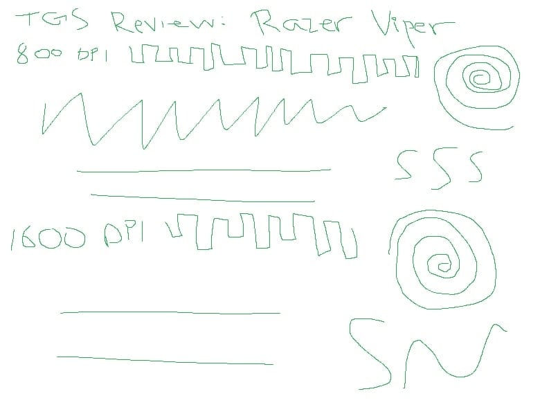 Razer Viper Paint Test