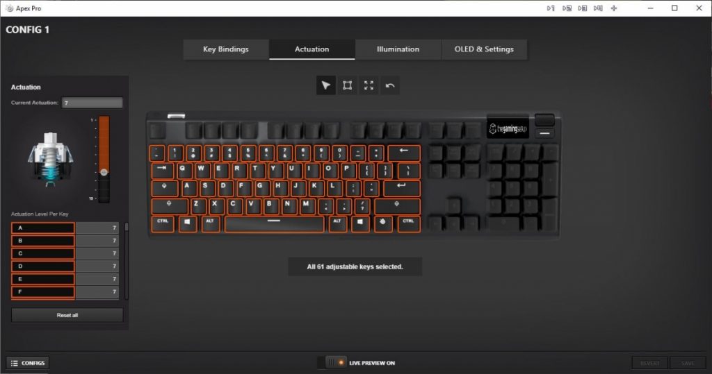 steelseries engine 3 laptop keyboard