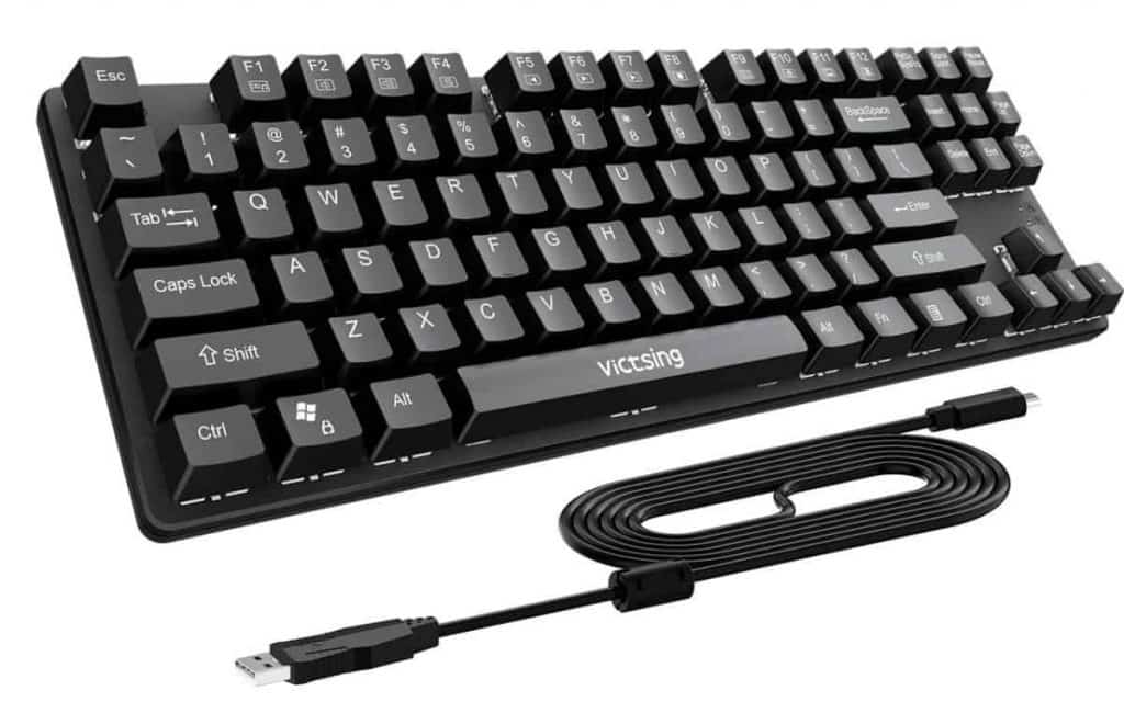 Check Price of the Victsing Mechanical Keyboard on Amazon